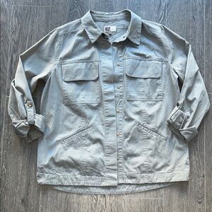 Kut from the Kloth Utility Jacket / Top XL